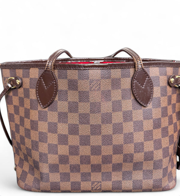 LOUIS VUITTON NEVERFULL PM DAMIER EBENE