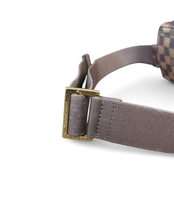 LOUIS VUITTON GERONIMO SLING BAG DAMIER EBENE