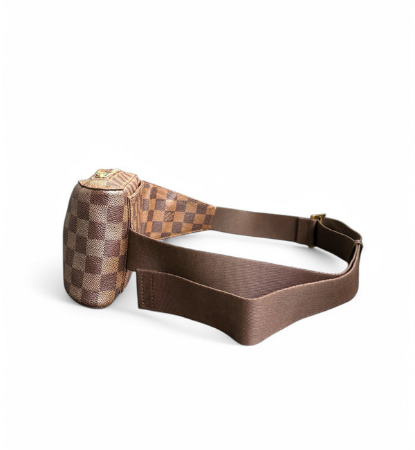 LOUIS VUITTON GERONIMO SLING BAG DAMIER EBENE