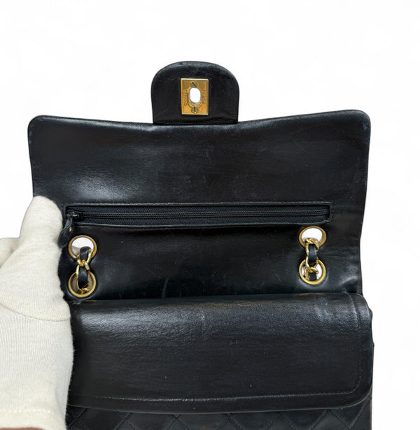 CHANEL MATELASSE LAMBSKIN DOUBLE FLAP