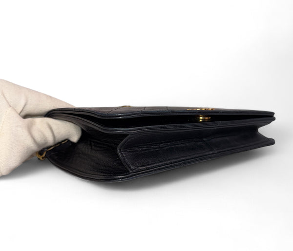 CHANEL LAMBSKIN MATELASSE ONE FLAP