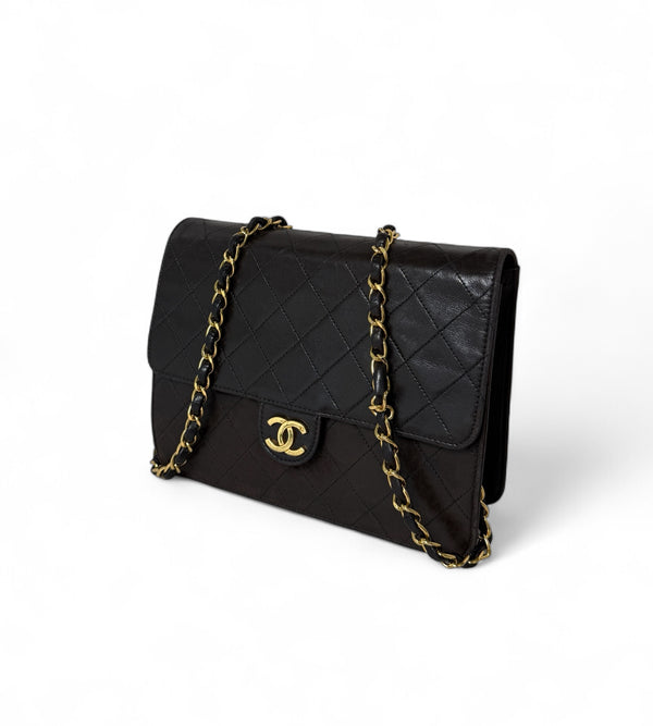 CHANEL CLASSIC SMALL LAMBSKIN MATELASSE ONE FLAP