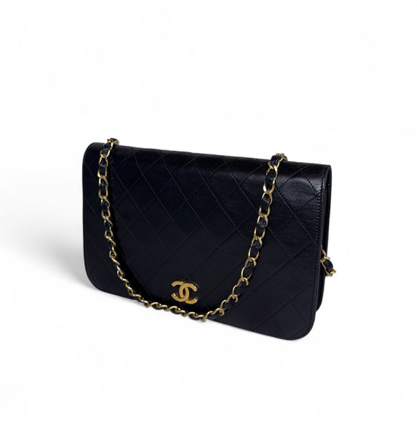 CHANEL LAMBSKIN MATELASSE ONE FLAP