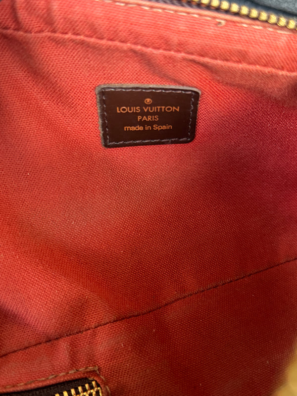 LOUIS VUITTON GERONIMO SLING BAG DAMIER EBENE