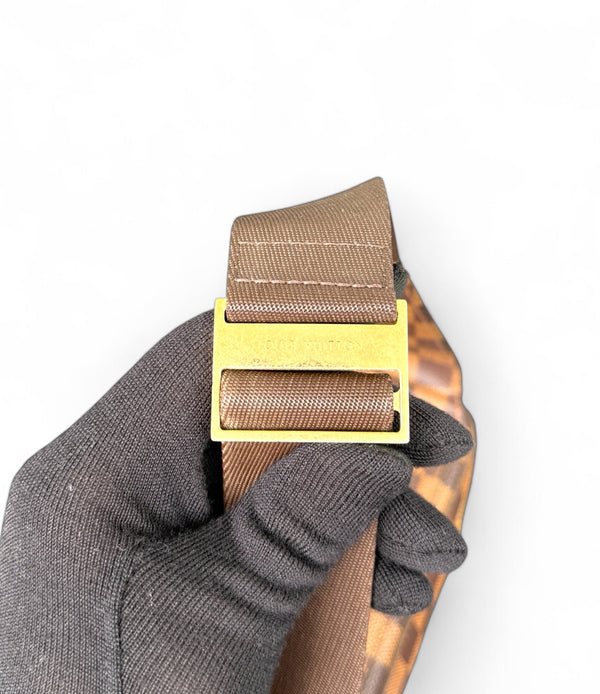 LOUIS VUITTON GERONIMO SLING BAG DAMIER EBENE