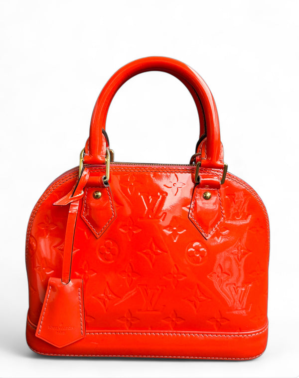 LOUIS VUITTON ALMA BB VERNIS