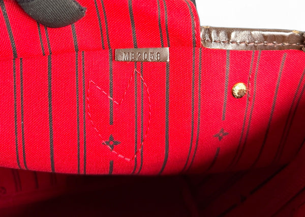 LOUIS VUITTON NEVERFULL PM DAMIER EBENE