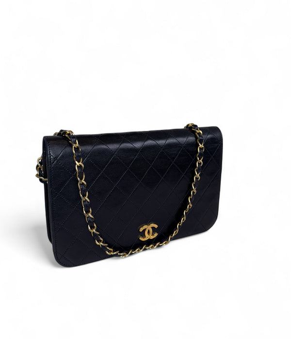 CHANEL LAMBSKIN MATELASSE ONE FLAP