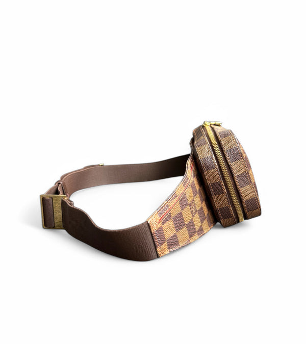 LOUIS VUITTON GERONIMO SLING BAG DAMIER EBENE