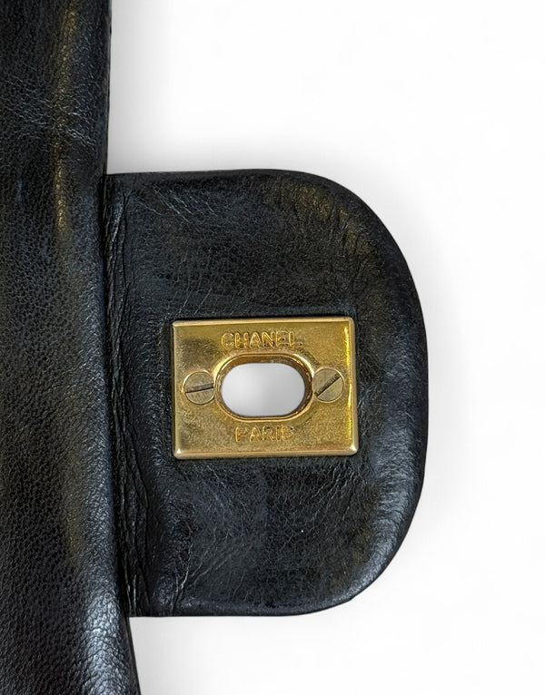 CHANEL MATELASSE LAMBSKIN DOUBLE FLAP