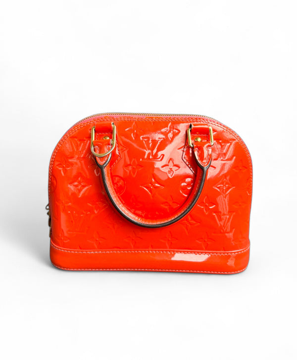 LOUIS VUITTON ALMA BB VERNIS