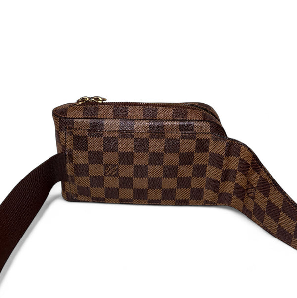 LOUIS VUITTON GERONIMO SLING BAG DAMIER EBENE