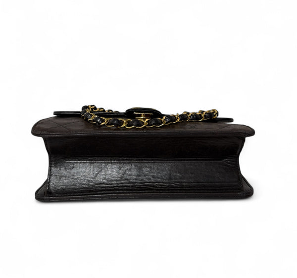 CHANEL CLASSIC SMALL LAMBSKIN MATELASSE ONE FLAP