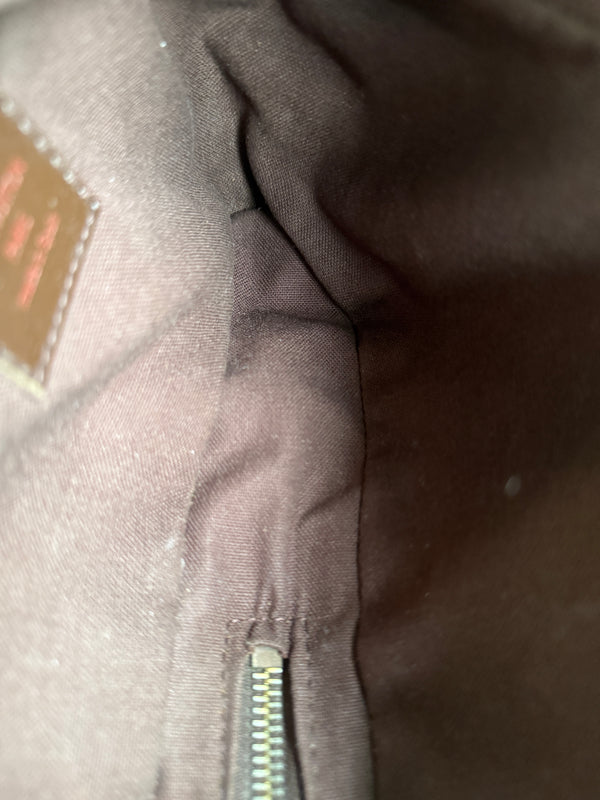 LOUIS VUITTON GERONIMO SLING BAG DAMIER EBENE