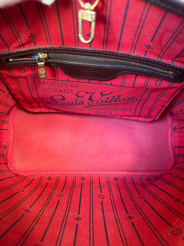 LOUIS VUITTON NEVERFULL DAMIER EBENE PM