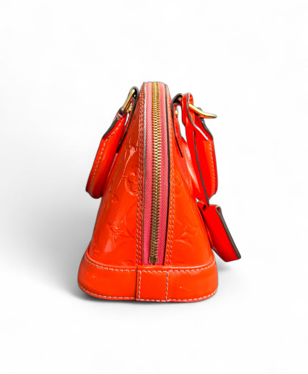 LOUIS VUITTON ALMA BB VERNIS