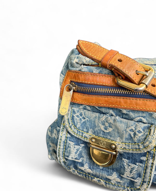 LOUIS VUITTON DENIM BAGGY PM