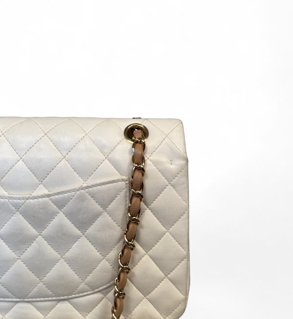 CHANEL MATELASSE DOUBLE FLAP LAMBSKIN MEDIUM