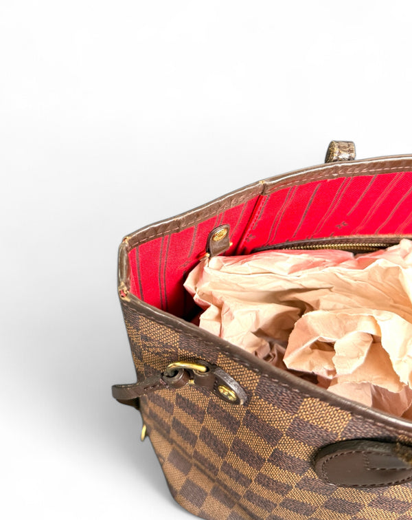 LOUIS VUITTON NEVERFULL PM DAMIER EBENE