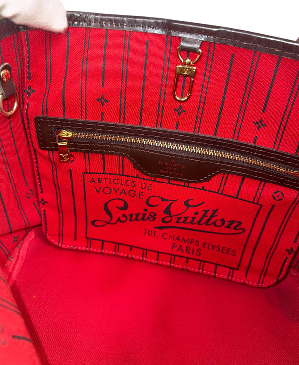 LOUIS VUITTON NEVERFULL DAMIER EBENE PM