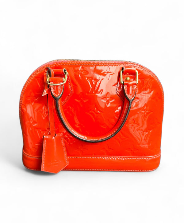 LOUIS VUITTON ALMA BB VERNIS