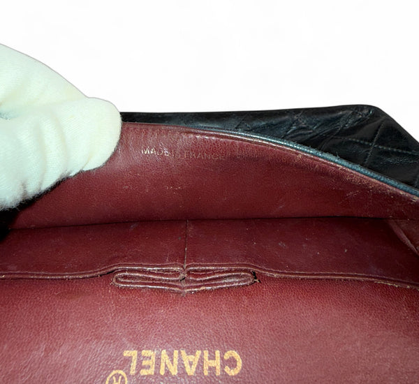 CHANEL MATELASSE LAMBSKIN DOUBLE FLAP