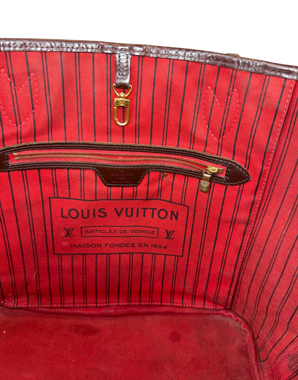 LOUIS VUITTON NEVERFULL DAMIER EBENE MM