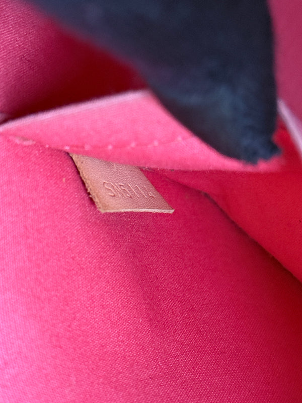 LOUIS VUITTON ALMA BB VERNIS