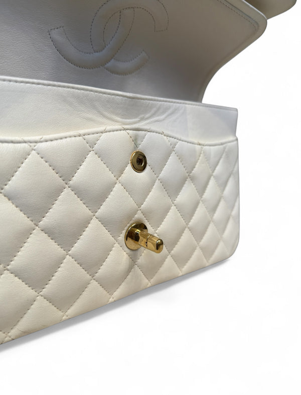 CHANEL MATELASSE DOUBLE FLAP LAMBSKIN MEDIUM