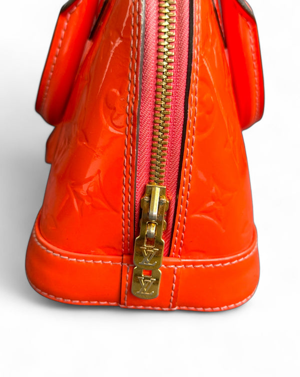 LOUIS VUITTON ALMA BB VERNIS