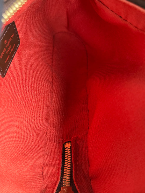 LOUIS VUITTON GERONIMO SLING BAG DAMIER EBENE