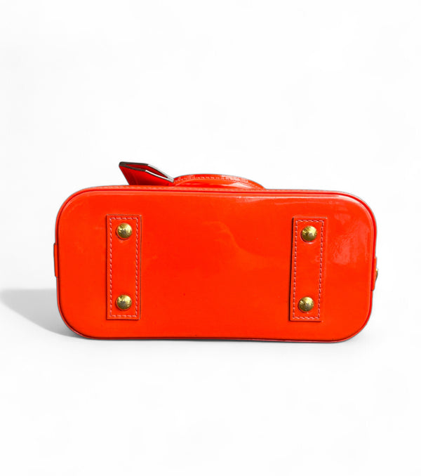 LOUIS VUITTON ALMA BB VERNIS