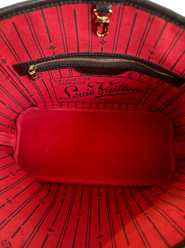 LOUIS VUITTON NEVERFULL PM DAMIER EBENE