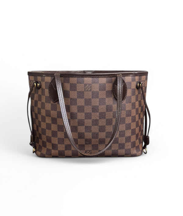 LOUIS VUITTON NEVERFULL PM DAMIER EBENE