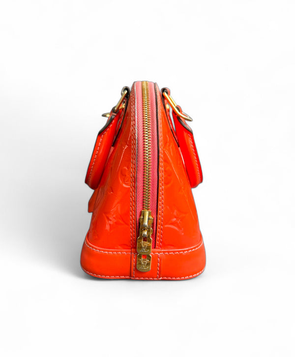 LOUIS VUITTON ALMA BB VERNIS