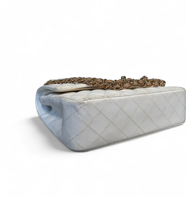 CHANEL MATELASSE DOUBLE FLAP LAMBSKIN MEDIUM