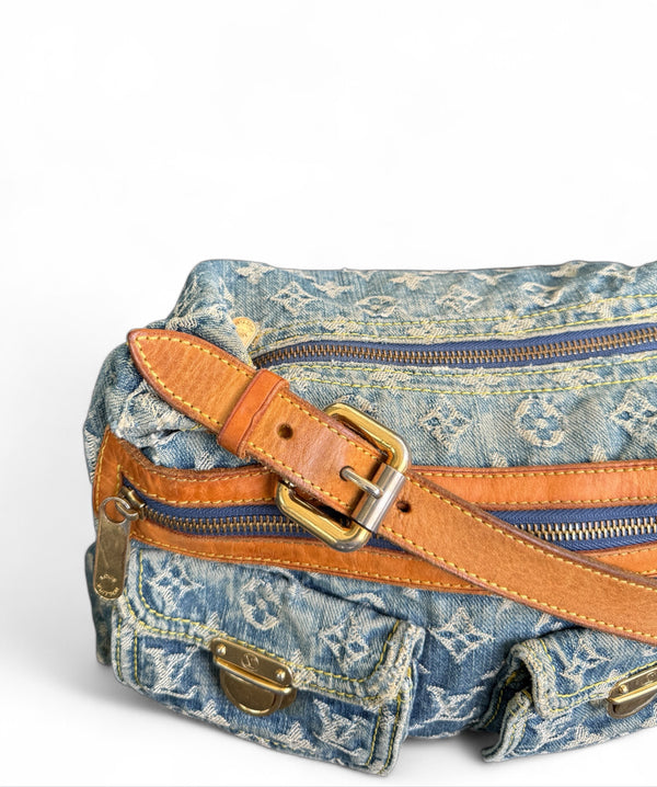 LOUIS VUITTON DENIM BAGGY PM