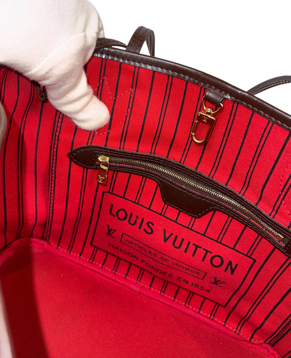 LOUIS VUITTON NEVERFULL DAMIER EBENE PM