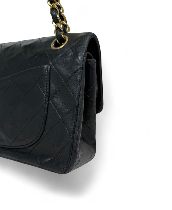 CHANEL MATELASSE LAMBSKIN DOUBLE FLAP