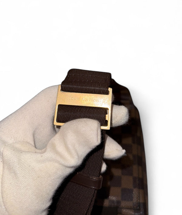 LOUIS VUITTON GERONIMO SLING BAG DAMIER EBENE