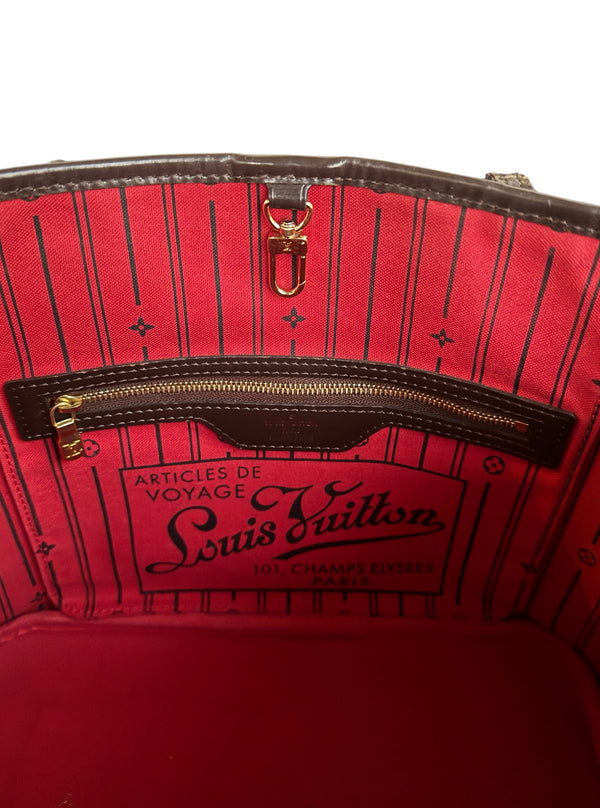 LOUIS VUITTON NEVERFULL PM DAMIER EBENE