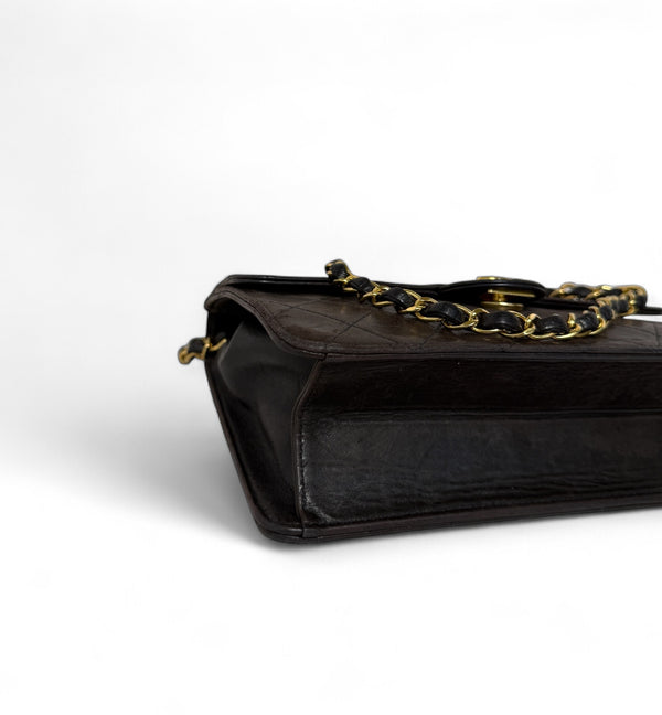 CHANEL CLASSIC SMALL LAMBSKIN MATELASSE ONE FLAP