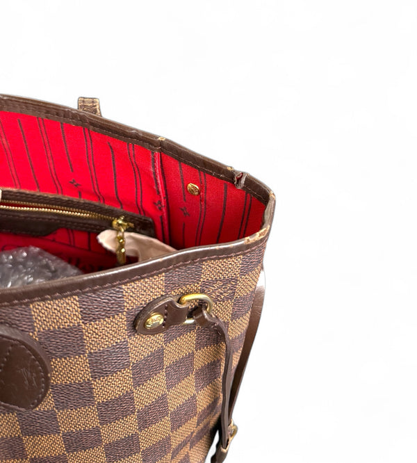 LOUIS VUITTON NEVERFULL PM DAMIER EBENE