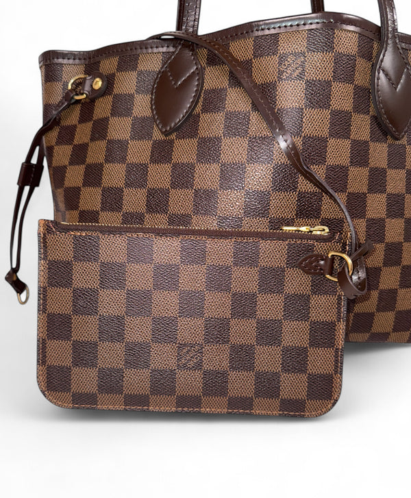 LOUIS VUITTON NEVERFULL DAMIER EBENE PM