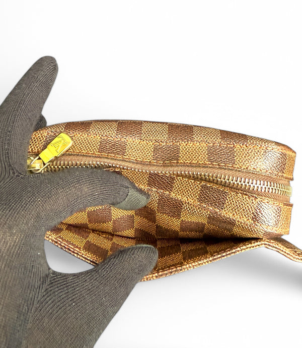 LOUIS VUITTON GERONIMO SLING BAG DAMIER EBENE