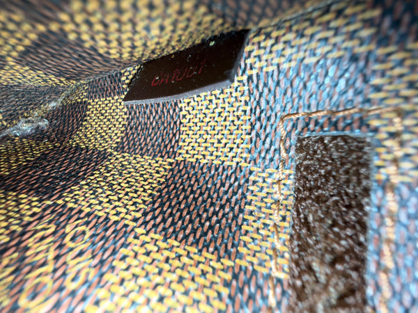 LOUIS VUITTON GERONIMO SLING BAG DAMIER EBENE