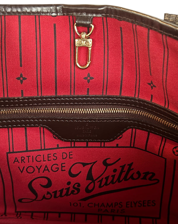 LOUIS VUITTON NEVERFULL PM DAMIER EBENE