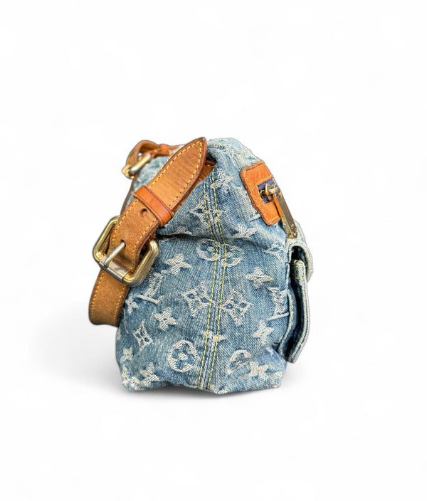 LOUIS VUITTON DENIM BAGGY PM