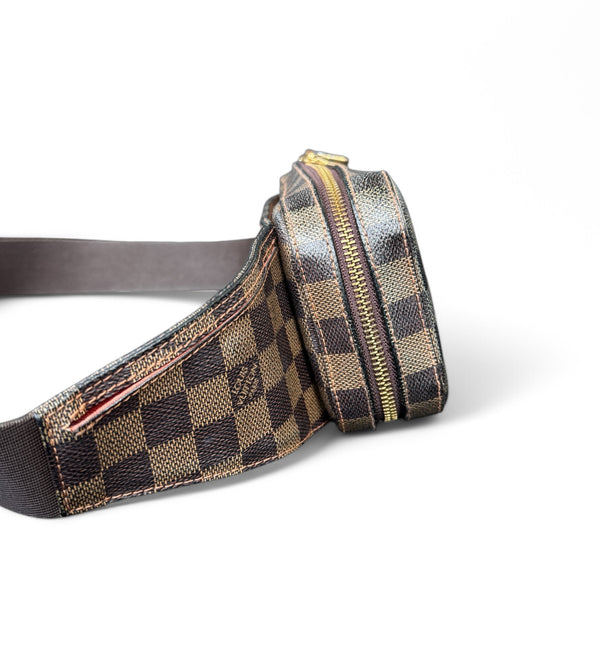LOUIS VUITTON GERONIMO SLING BAG DAMIER EBENE