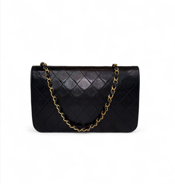 CHANEL LAMBSKIN MATELASSE ONE FLAP